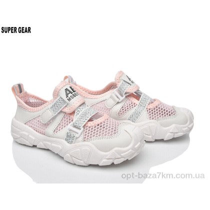Кроссовки детские "Super Gear" B01-722 pink, (р.р. 29-34), Китай, от 12 шт. Кроссовки детские "Super Gear" B01-722 pink, (р.р. 29-34), Китай, от 12 шт.