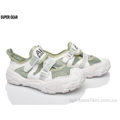 Кроссовки детские "Super Gear" B03-722 green, (р.р. 29-34), Китай, от 12 шт. Кроссовки детские "Super Gear" B03-722 green, (р.р. 29-34), Китай, от 12 шт.