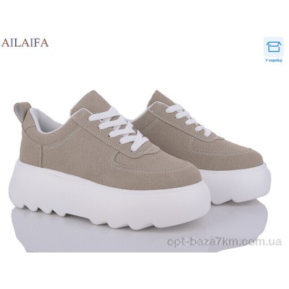 Кроссовки женские "Ailaifa" 6035 apricot, (р.р. 36-41), Китай, от 6 шт. Кроссовки женские "Ailaifa" 6035 apricot, (р.р. 36-41), Китай, от 6 шт.