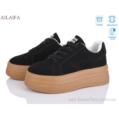 Кроссовки женские "Ailaifa" AW01 black, (р.р. 36-41), Китай, от 8 шт. Кроссовки женские "Ailaifa" AW01 black, (р.р. 36-41), Китай, от 8 шт.