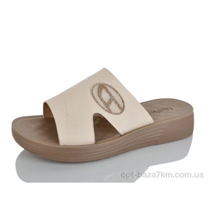 Шлепки женские "MaiNeLin" 2598 l.beige, (р.р. 37-42), Китай, от 8 шт. Шлепки женские "MaiNeLin" 2598 l.beige, (р.р. 37-42), Китай, от 8 шт.