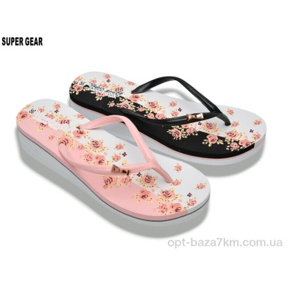Вьетнамки женские "Super Gear" 01-1517 mix, (р.р. 36-41), Китай, от 16 шт. Вьетнамки женские "Super Gear" 01-1517 mix, (р.р. 36-41), Китай, от 16 шт.
