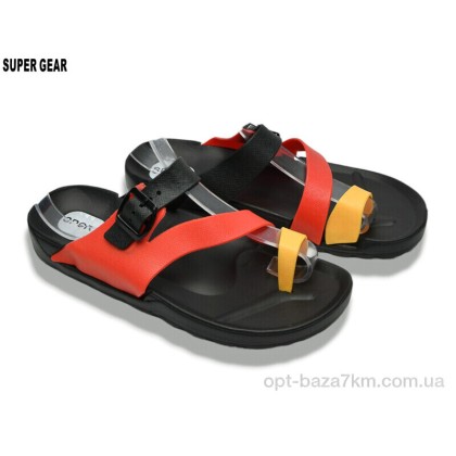 Шлепки мужские "Super Gear" A01-2468 black, (р.р. 40-45), Китай, от 8 шт. Шлепки мужские "Super Gear" A01-2468 black, (р.р. 40-45), Китай, от 8 шт.