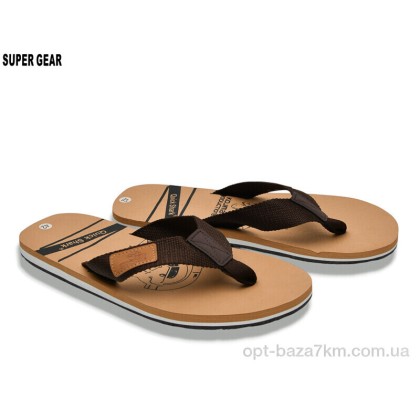 Вьетнамки мужские "Super Gear" A01-770 khaki, (р.р. 40-45), Китай, от 10 шт. Вьетнамки мужские "Super Gear" A01-770 khaki, (р.р. 40-45), Китай, от 10 шт.