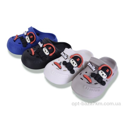 Кроксы детские "BABYSHOP" 308-12 mix, (р.р. 30-35), Китай, от 11 шт.