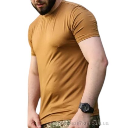 Футболка чоловіча "Riza" 213 койот, (р.р. 2XL-6XL), Китай, від 5 шт. Футболка чоловіча "Riza" 213 койот, (р.р. 2XL-6XL), Китай, від 5 шт.