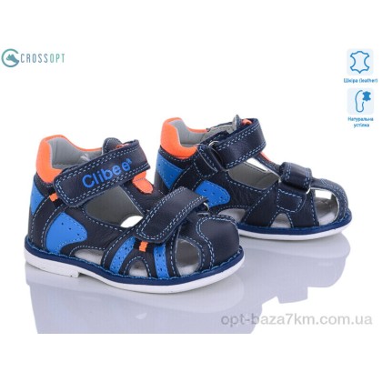 Сандали детские "CROSSOPT" F221 d.blue-orange, (р.р. 18-23), Китай, от 6 шт. Сандали детские "CROSSOPT" F221 d.blue-orange, (р.р. 18-23), Китай, от 6 шт.
