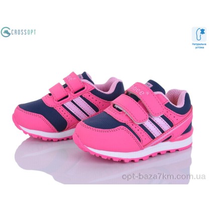 Кроссовки детские "CROSSOPT" F632 peach-pink, (р.р. 21-26), Китай, от 6 шт. Кроссовки детские "CROSSOPT" F632 peach-pink, (р.р. 21-26), Китай, от 6 шт.