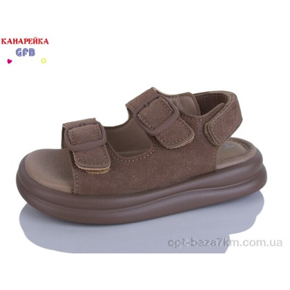Босоножки детские "GFB-Канарейка" S710-6, (р.р. 27-32), Китай, от 8 шт.