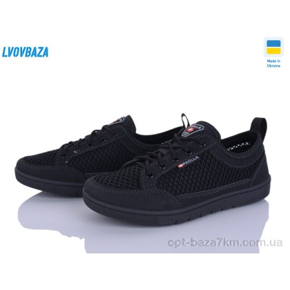 Кроссовки женские "Lvovbaza" Paolla С2 чорний, (р.р. 36-41), Украина, от 8 шт.