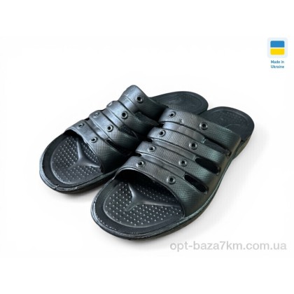 Шльопанці чоловічі "Rai shoes" Еко чорний, (р.р. 40-45), Україна, від 8 шт. Шльопанці чоловічі "Rai shoes" Еко чорний, (р.р. 40-45), Україна, від 8 шт.