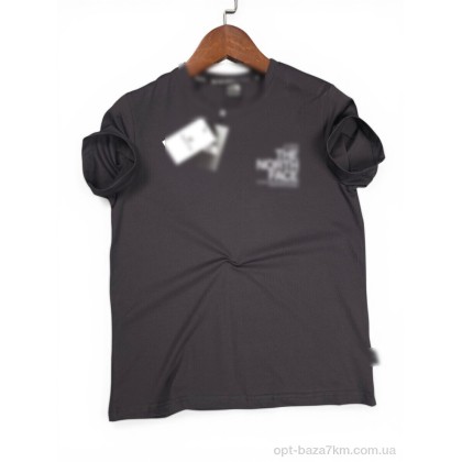Футболка чоловіча "Alisa Brand" 1015 графіт, (р.р. S-2XL), Туреччина, від 5 шт.