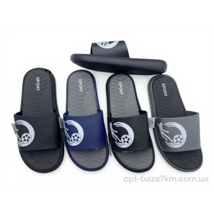 Шльопанці чоловічі "Rai shoes" NUO2003 mix, (р.р. 40-45), Румыния, від 12 шт.
