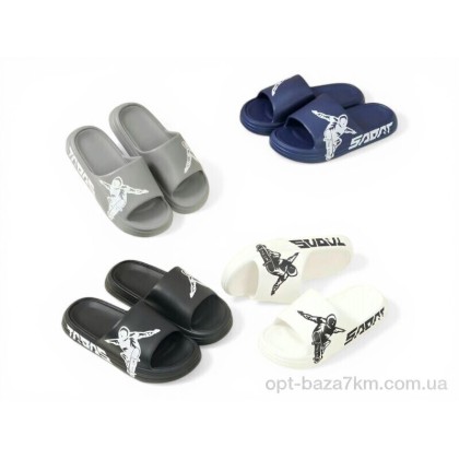 Шльопанці чоловічі "Rai shoes" YU3177 mix, (р.р. 40-45), Румыния, від 12 шт.