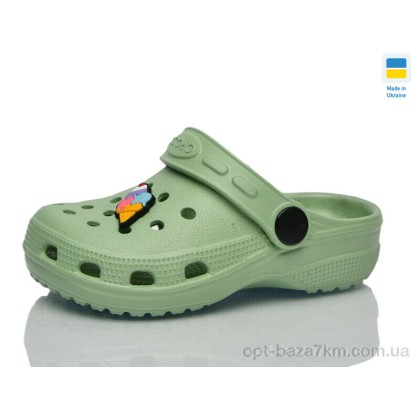 Крокси дитячі "Lot Shoes" H-3 оливка, (р.р. 24-29), Україна, від 6 шт.