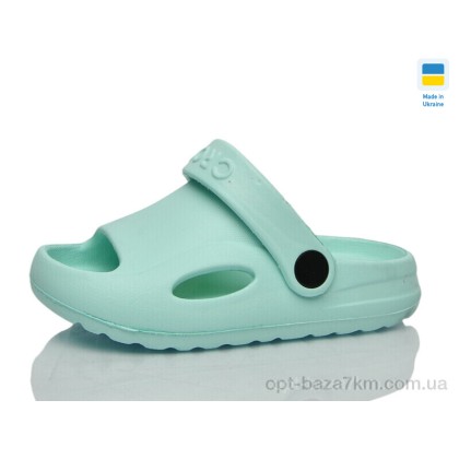Шльопанці дитячі "Lot Shoes" H9 м'ята, (р.р. 24-29), Україна, від 6 шт.