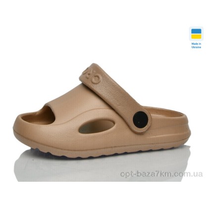 Шльопанці дитячі "Lot Shoes" H9 кофе, (р.р. 24-29), Україна, від 6 шт.