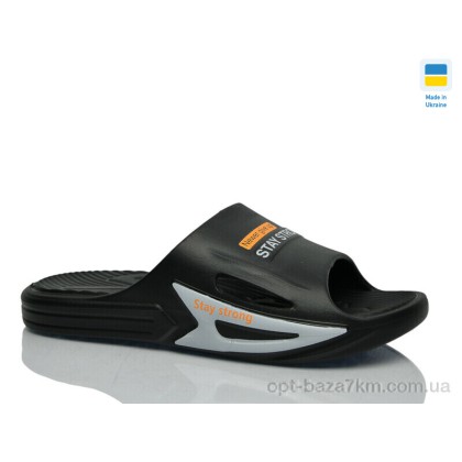 Шльопанці чоловічі "Lot Shoes" N243 чорний, (р.р. 41-46), Україна, від 8 шт.