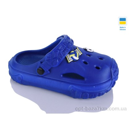 Кроксы детские "Inblue" 150 електрик синій, (р.р. 24-35), Украина, от 6 шт.