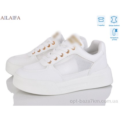 Кроссовки женские "Ailaifa" 11921 white, (р.р. 36-41), Китай, от 8 шт. Кроссовки женские "Ailaifa" 11921 white, (р.р. 36-41), Китай, от 8 шт.