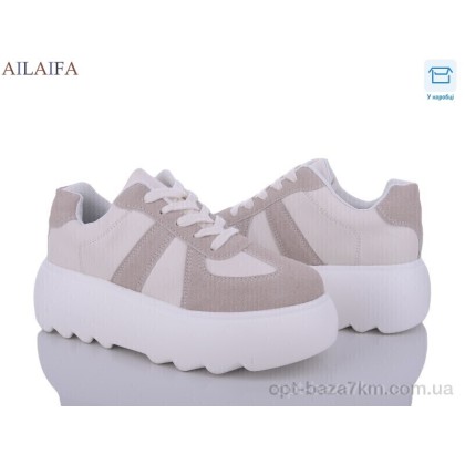 Кроссовки женские "Ailaifa" 6029 beige, (р.р. 36-41), Китай, от 6 шт. Кроссовки женские "Ailaifa" 6029 beige, (р.р. 36-41), Китай, от 6 шт.