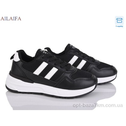 Кроссовки женские "Ailaifa" N12 black-white, (р.р. 36-41), Китай, от 8 шт. Кроссовки женские "Ailaifa" N12 black-white, (р.р. 36-41), Китай, от 8 шт.