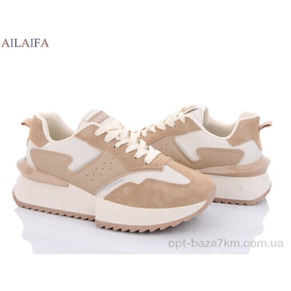 Кроссовки женские "Ailaifa" A867 khaki, (р.р. 36-41), Китай, от 8 шт. Кроссовки женские "Ailaifa" A867 khaki, (р.р. 36-41), Китай, от 8 шт.