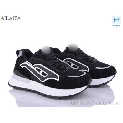 Кроссовки женские "Ailaifa" T813-1 black, (р.р. 36-41), Китай, от 8 шт. Кроссовки женские "Ailaifa" T813-1 black, (р.р. 36-41), Китай, от 8 шт.
