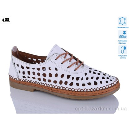 Туфли женские "SHERLOCK SOON" 077 white, (р.р. 36-41), Турция, от 8 шт. Туфли женские "SHERLOCK SOON" 077 white, (р.р. 36-41), Турция, от 8 шт.