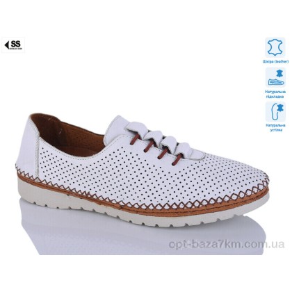 Туфли женские "SHERLOCK SOON" 077-033-1304 white-coconut, (р.р. 36-41), Турция, от 8 шт. Туфли женские "SHERLOCK SOON" 077-033-1304 white-coconut, (р.р. 36-41), Турция, от 8 шт.
