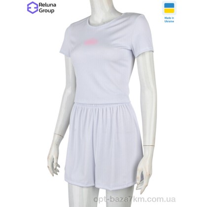 Костюм жіночий "Reluna Group" SF017-1 white, (р.р. 42-48), Україна, від 4 шт. Костюм жіночий "Reluna Group" SF017-1 white, (р.р. 42-48), Україна, від 4 шт.