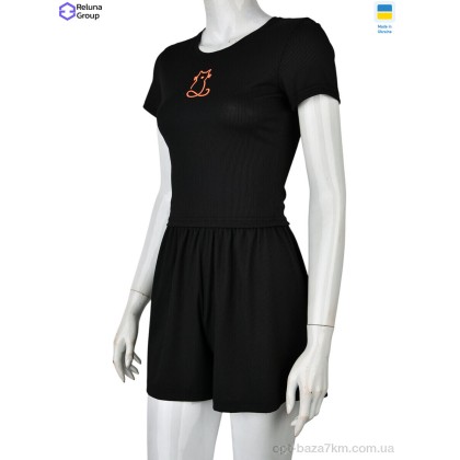 Костюм жіночий "Reluna Group" SF017-7 black, (р.р. 42-48), Україна, від 4 шт. Костюм жіночий "Reluna Group" SF017-7 black, (р.р. 42-48), Україна, від 4 шт.