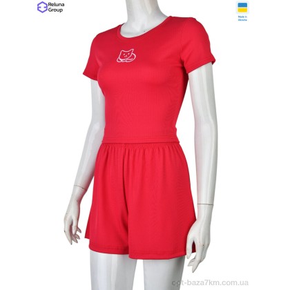 Костюм жіночий "Reluna Group" SF017-9 pink, (р.р. 42-48), Україна, від 4 шт. Костюм жіночий "Reluna Group" SF017-9 pink, (р.р. 42-48), Україна, від 4 шт.