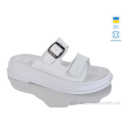 Шльопанці жіночі "Sali" 10 білий к., (р.р. 36-40), Україна, від 6 шт.