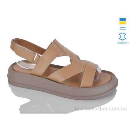 Босоножки женские "Sali" 2126 карамель к., (р.р. 36-40), Украина, от 6 шт.