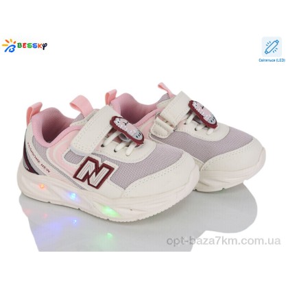 Кроссовки детские "Bessky-Kellaifeng" BY5248-8A LED, (р.р. 23-28), Китай, от 8 шт.