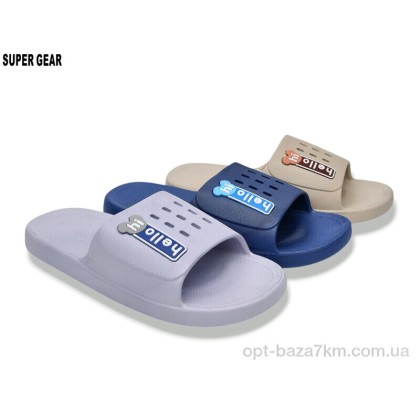Шлепки мужские "Super Gear" 709 mix, (р.р. 40-45), Китай, от 12 шт. Шлепки мужские "Super Gear" 709 mix, (р.р. 40-45), Китай, от 12 шт.