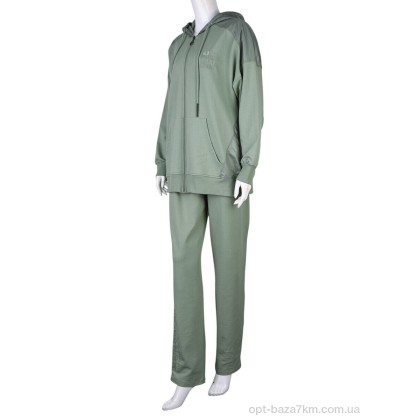 Спортивний костюм жіночий "Red Hat" RH405-1 green, (р.р. L-3XL), Туреччина, від 4 шт. Спортивний костюм жіночий "Red Hat" RH405-1 green, (р.р. L-3XL), Туреччина, від 4 шт.