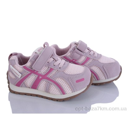 Дитячі кросівки "Clibee-ShoSho" ABC2131P pink, (р.р. 22-26), Китай, від 6 шт.
