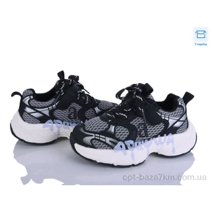 Дитячі кросівки "Clibee-ShoSho" ABC2162P black, (р.р. 27-32), Китай, від 6 шт.