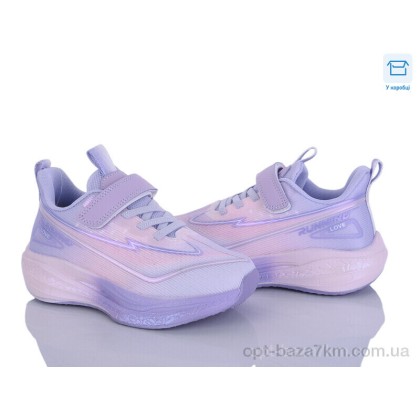Дитячі кросівки "Clibee-ShoSho" ABC2113P purple, (р.р. 31-38), Китай, від 8 шт.