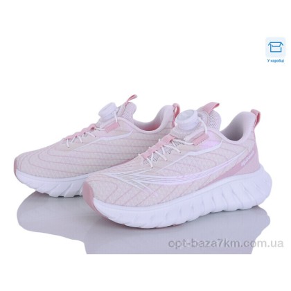 Дитячі кросівки "Clibee-ShoSho" ABC2063R pink-white, (р.р. 31-38), Китай, від 8 шт.