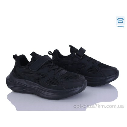 Дитячі кросівки "Clibee-ShoSho" ABC2223P black, (р.р. 32-37), Китай, від 6 шт.
