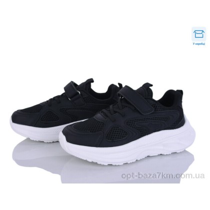 Дитячі кросівки "Clibee-ShoSho" ABC2223P black-white, (р.р. 32-37), Китай, від 6 шт.