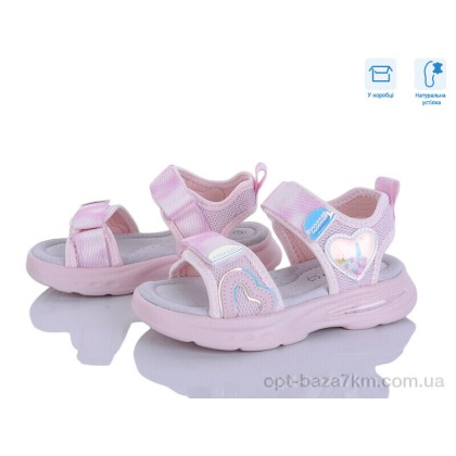 Дитячі босоніжки "Clibee-ShoSho" ABC0372P pink, (р.р. 26-31), Китай, від 6 шт. Дитячі босоніжки "Clibee-ShoSho" ABC0372P pink, (р.р. 26-31), Китай, від 6 шт.