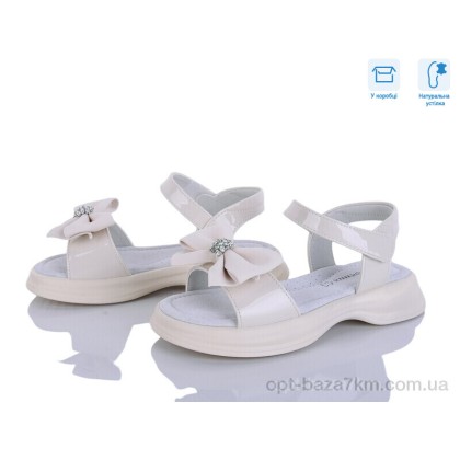 Дитячі босоніжки "Clibee-ShoSho" ABX0815P beige, (р.р. 28-33), Китай, від 6 шт. Дитячі босоніжки "Clibee-ShoSho" ABX0815P beige, (р.р. 28-33), Китай, від 6 шт.