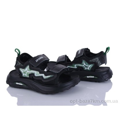 Босоніжки дитячі "Clibee-ShoSho" P3125P-1 black-green, (р.р. 28-33), Китай, від 6 шт. Босоніжки дитячі "Clibee-ShoSho" P3125P-1 black-green, (р.р. 28-33), Китай, від 6 шт.