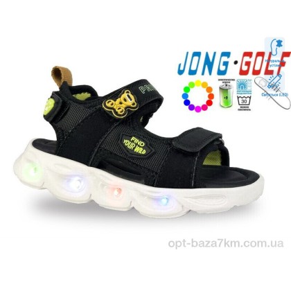 Сандали детские "Jong Golf" B20623-0 LED, (р.р. 25-30), Китай, от 8 шт. Сандали детские "Jong Golf" B20623-0 LED, (р.р. 25-30), Китай, от 8 шт.