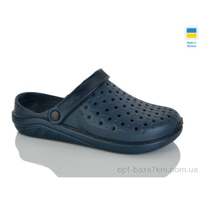 Крокси чоловічі "Inblue" 025 синій, (р.р. 40-45), Україна, від 6 шт.