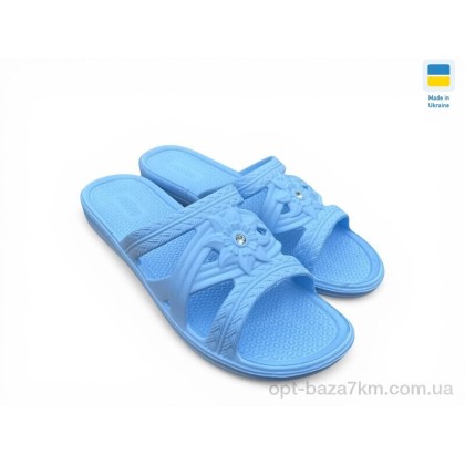 Шльопанці жіночі "Rai shoes" Камінь блакитний, (р.р. 36-41), Україна, від 8 шт.